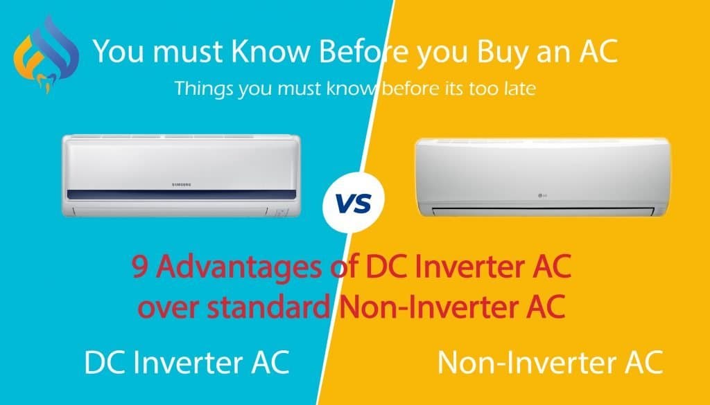 9 Advantages Of Dc Inverter Ac Over Standard Non-Inverter Ac. 1 - Shopping Jin Advantages of DC Inverter AC over standard Non-Inverter AC