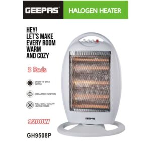 Alternative view of Geepas Halogen Heater 400W/800W/1200W GRH9508