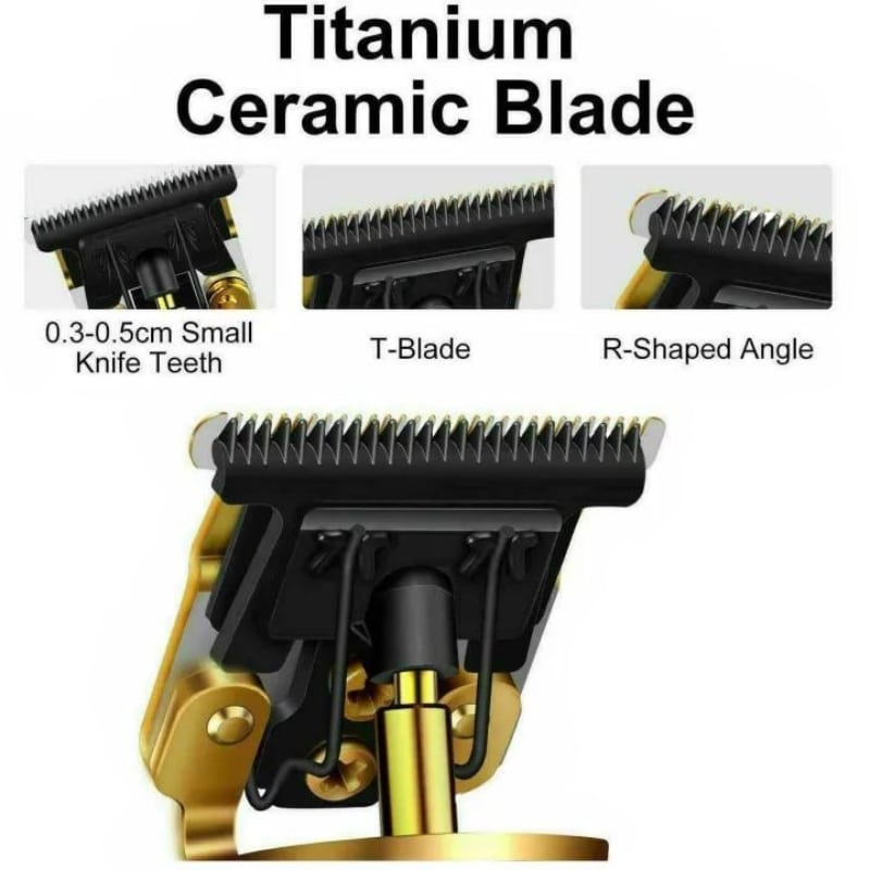 Vintage T9 Face Value Hair Trimmer 2 - Shopping Jin Vintage T9 Face Value Hair Trimmer - Image 2