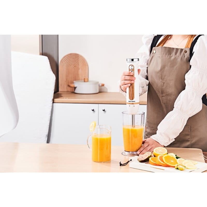 Redmond Hb-010 4 In 1 Hand Blender Wood Grain 2 - Shopping Jin Redmond HB-010 4 In 1 Hand Blender Wood Grain - Image 2
