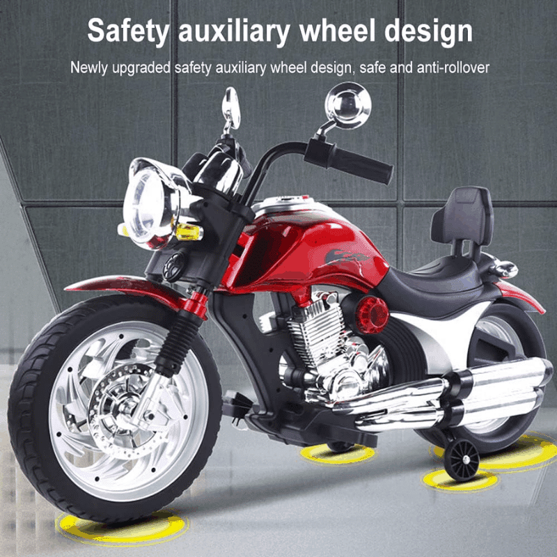 Harley Davidson 12V Rechargeable Bike For Kids 5 - Shopping Jin Harley Davidson 12V Rechargeable Bike For Kids