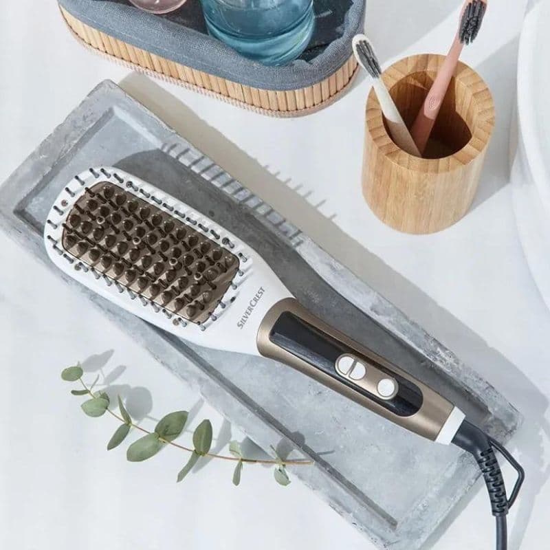 Silvercrest Hair Straightening Brush-Shgbp-58 B3 4 - Shopping Jin Silvercrest Hair Straightening Brush-SHGBP-58 B3