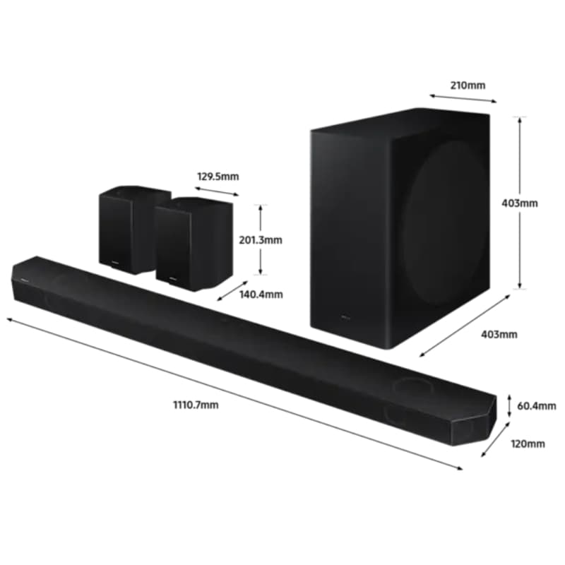 Samsung Hw-Q930B 9.1.4Ch Sound Bar With Dolby Atmos &Amp; Dts:x 2 - Shopping Jin Samsung 9.1.4ch Sound Bar HW-Q930B with Dolby Atmos_1