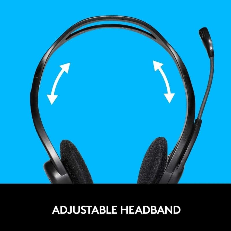 Logitech Usb Headset (Noise-Cancelling) H370 5 - Shopping Jin Logitech USB Headset (Noise-Cancelling) H370