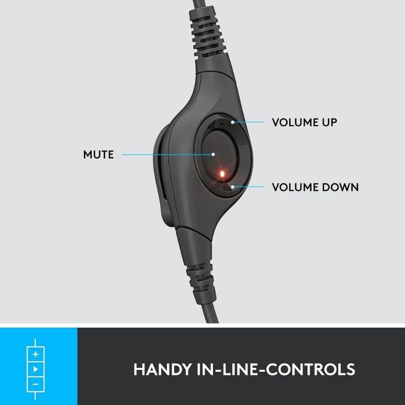 Logitech Usb Headset (Noise-Cancelling) H390 9 - Shopping Jin Logitech USB Headset (Noise-Cancelling) H390