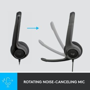 Logitech Usb Headset (Noise-Cancelling) H390 16 - Shopping Jin Logitech USB Headset (Noise-Cancelling) H390