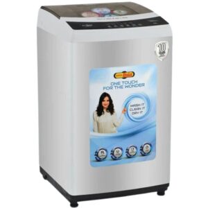 Super Asia 9KG-SA-809PW SS Top Load Fully Automatic Washing Machine