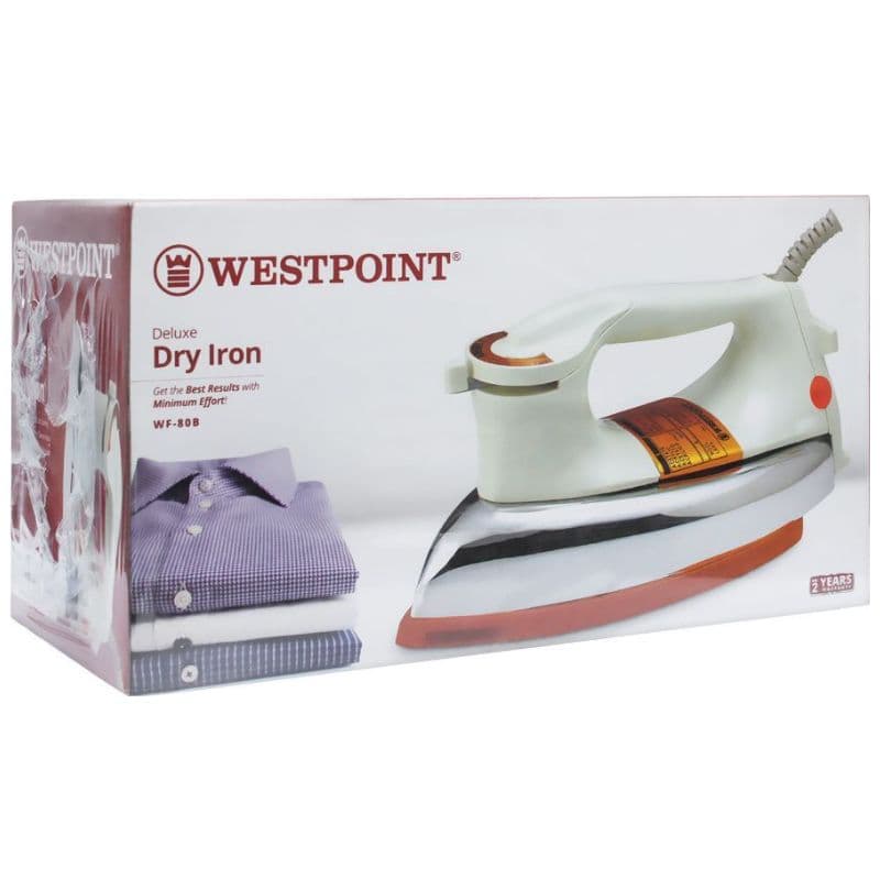 Westpoint Wf-80B 1000 Watts Dry Iron 2 - Shopping Jin WestPoint Dry Iron WF-80B 1000 Watts