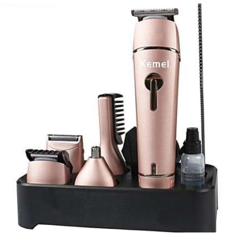 Kemei Km-1015 10-In-1 Multigroom Grooming Kit 2 - Shopping Jin Kemei KM-1015 10-in-1 Multigroom Grooming Kit - Image 2